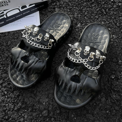 Pantuflas Cráneo con Suela Antideslizante Reforzada - Image 13