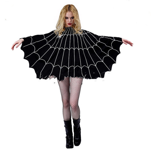 Capa de Telaraña para Disfraz de Araña Halloween Mujer
