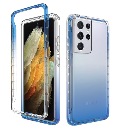Funda Protectora TPU PC Degradada de Alta Transparencia para Celular