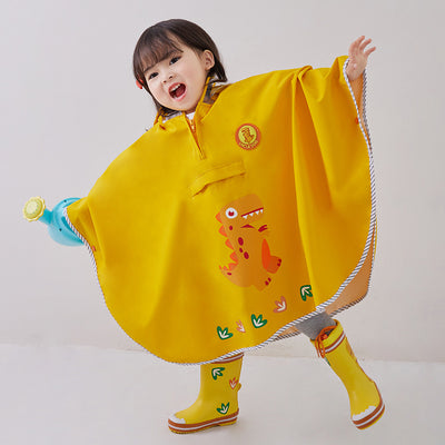 Impermeable Infantil Tipo Capa con Diseño de Dinosaurio - Image 2