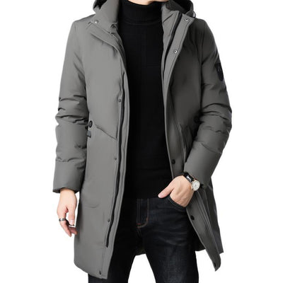 Abrigo Holgado con Capucha para Hombre - Image 6