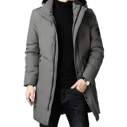 Abrigo Holgado con Capucha para Hombre - Image 6