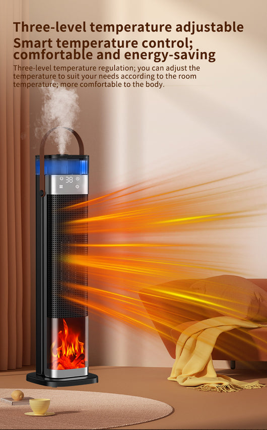Calefactor Inteligente con Humificador y Efecto Llama Realista - Image 19