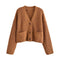 Cardigan Tejido Europeo para Mujer - Suéter Elegante y Versátil