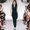 Jumpsuit Elegante Sin Mangas Negro Ajustado para Mujer
