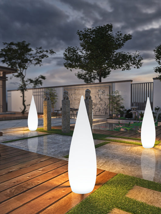 Lámpara Solar de Piso para Jardín y Patio Resistente al Agua - Image 3