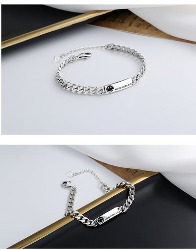 Pulsera Retro de Plata Esterlina S925 - Image 5