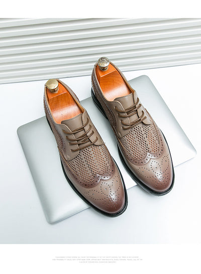 Zapatos de Cuero Transpirables para Hombre - Estilo Formal Ejecutivo - Image 14