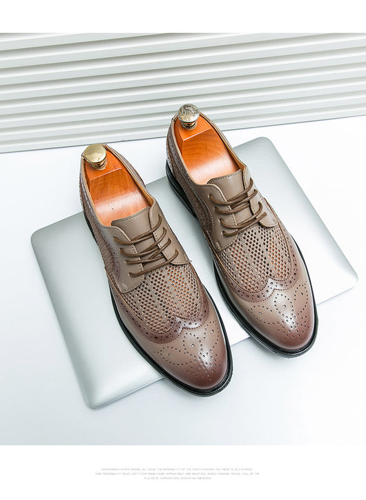 Zapatos de Cuero Transpirables para Hombre - Estilo Formal Ejecutivo - Image 14
