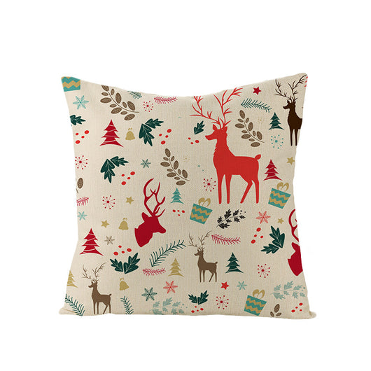 Funda de Almohada Navideña con Estampado Digital de Dibujos - Image 45