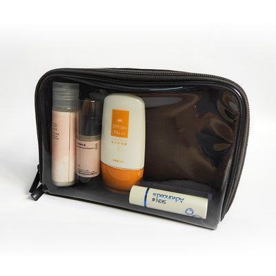 Bolsa Cosmética Transparente Impermeable PVC para Mujer - Image 8
