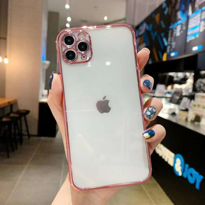 Funda para Celular con Acabado Cromado de Ángulos Rectos - Image 18