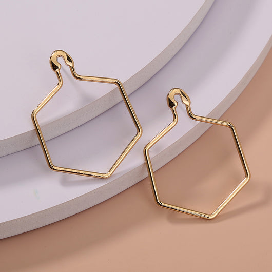 Aretes de Diamante con Diseño Minimalista - Accesorios de Moda Elegantes - Image 2