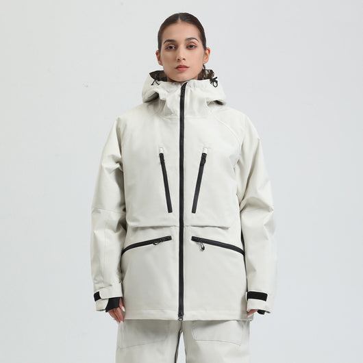 Chaqueta de Snowboard Impermeable para Mujer con Costuras Selladas - Image 4