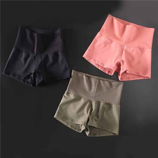 Short Deportivo Cintura Alta Reductor Abdominal para Mujer - Compresión y Secado Rápido