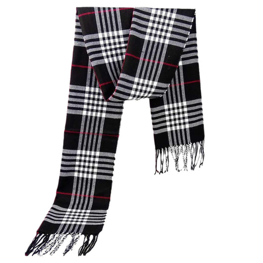 Bufanda Reversible a Cuadros para Hombre - Estilo Versátil