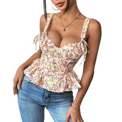 Camiseta Ajustable con Encaje y Volantes en la Cintura - Image 6