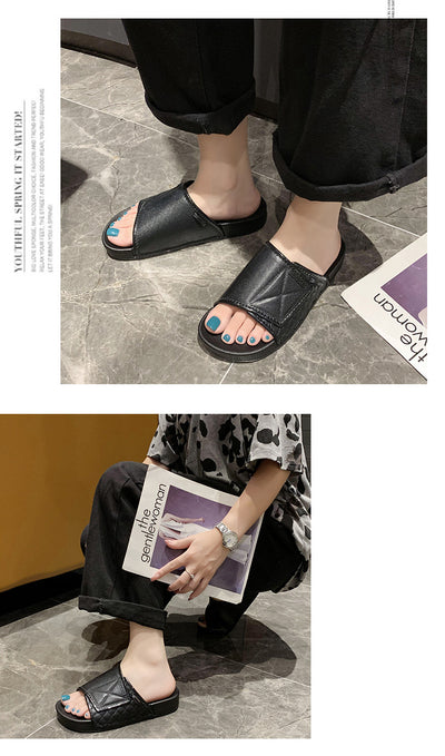 Sandalias Casuales de PVC Color Sólido - Comodidad y Estilo - Image 15