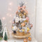 Árbol de Navidad Luminoso con Efecto Nieve - Set de Escritorio Pequeño