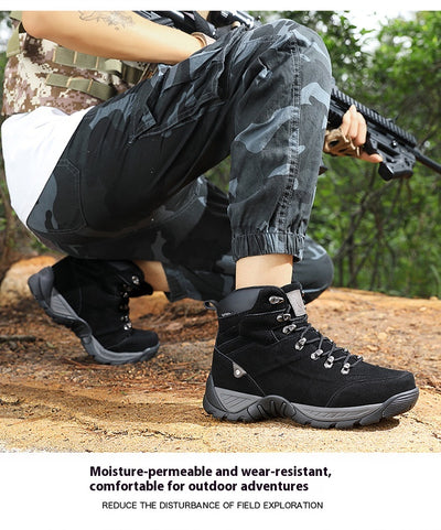 Botas de Montaña Impermeables Talla Grande para Hombre - Otoño e Invierno - Image 11