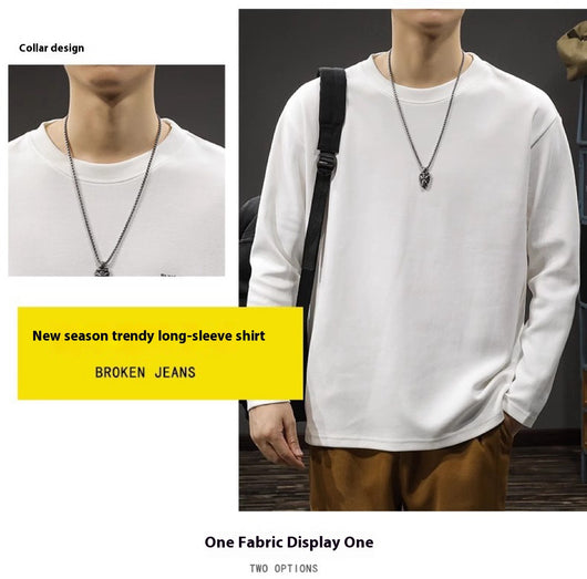 Camiseta Térmica Hombre Cuello Redondo Suéter Interior Grueso Ajuste Holgado - Image 19