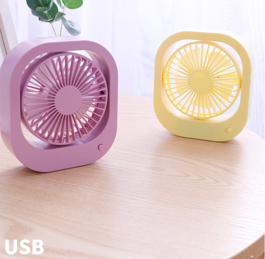 Ventilador USB de Escritorio Portátil con Rotación 180° y 2 Velocidades - Image 14