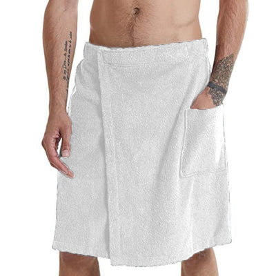 Bata de Toalla para Hombre con Cierre Velcro y Bolsillo - Image 5