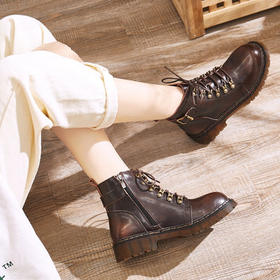 Botas de Invierno Estilo Japonés con Suela Gruesa y Forro Cálido para Mujer - Image 9