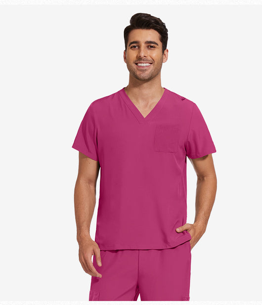 Uniforme de Trabajo Cuello V Ligero y Transpirable para Hombre - Image 20