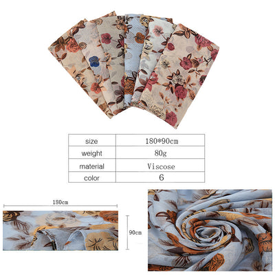 Pañoleta Estampada Multiusos para Viajes - Image 12