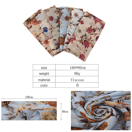 Pañoleta Estampada Multiusos para Viajes - Image 12