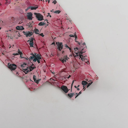 Conjunto de Dos Piezas: Blusa Elegante con Solapa y Falda Corta para Mujer - Image 6