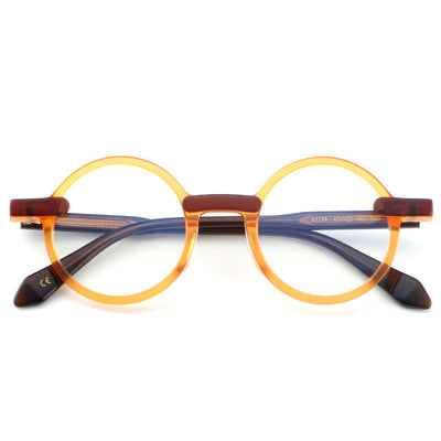 Gafas Retro Marco Grande Estilo Europeo Lentes Transparentes - Image 6
