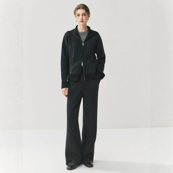 Cardigan de Cachemira con Cierre Elegante