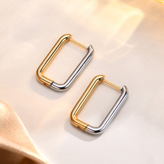 Aretes Dorados Degradados en Acero Titanio - Diseño Exclusivo Hipoalergénico - Image 21