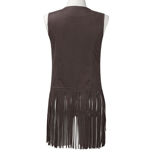 Chaleco Sleeveless con Borlas para Mujer - Image 44