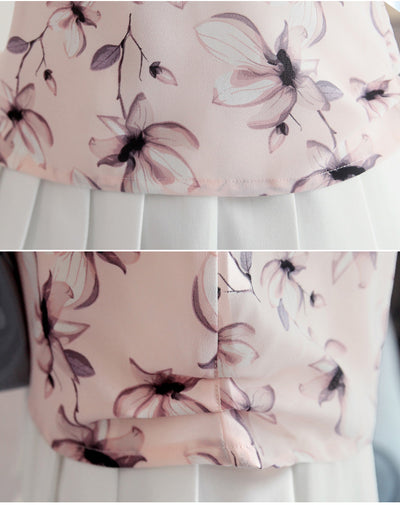 Blusa de Gasa Fruncida con Hombros Descubiertos para Mujer - Image 6
