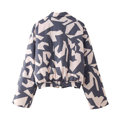 Chaqueta de Algodón con Cierre de Cremallera - Casual y Versátil - Image 6