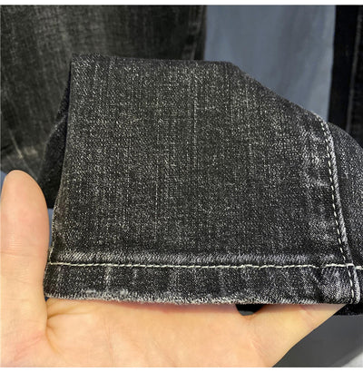 Pantalones Lápiz Estilo Coreano con Estampado de Bolsillo para Hombre - Image 24