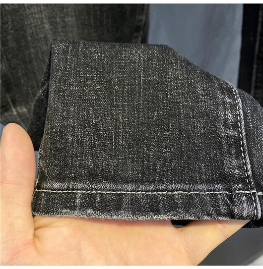Pantalones Lápiz Estilo Coreano con Estampado de Bolsillo para Hombre - Image 24