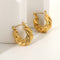Aretes Circulares de Acero Inoxidable - Joyería Minimalista