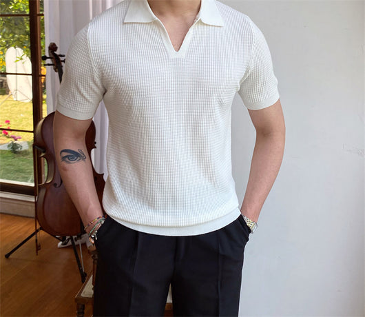 Camisa Cuello V Elegante sin Botones - Versátil y Moderna - Image 10