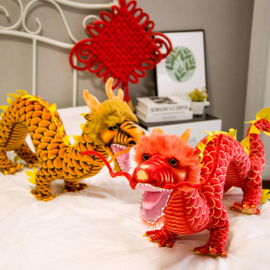 Peluche Dragón del Zodiaco - Juguete Coleccionable - Image 5