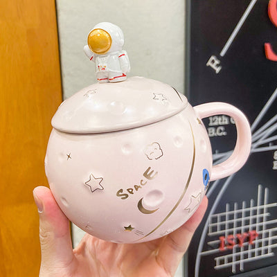 Taza Térmica Astronauta Nórdica con Diseño Planetario - Image 9