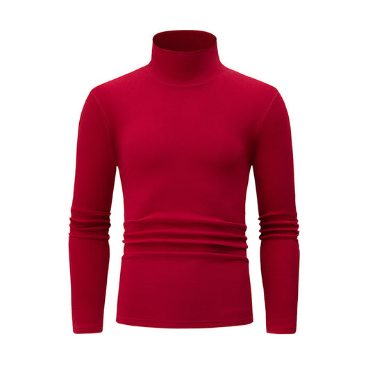 Polera Térmica de Cuello Alto para Hombre - Abrigo Versátil de Invierno - Image 5