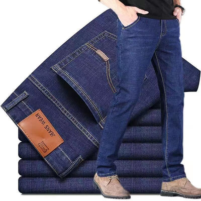 Jeans Ejecutivos de Verano para Hombre - Corte Recto Elástico y Cómodo - Image 4