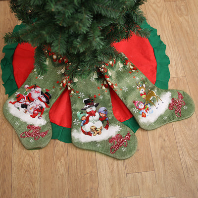 Adorno Navideño Relleno de Caramelos - Calcetín Grande para Regalos - Image 13