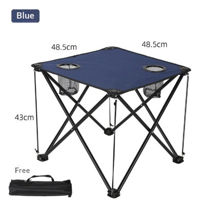 Juego de Mesa y Silla Plegable para Camping - Tela Impermeable Oxford - Image 8