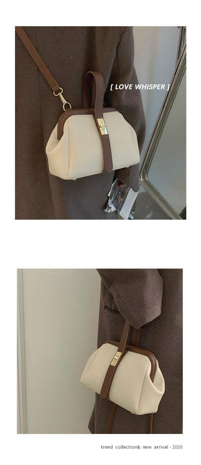Bolsa Mensajera Retro con Cierre de Botón - Diseño Versátil - Image 31