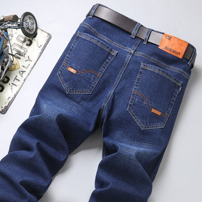 Jeans Hombre Corte Recto Suelto con Elastano - Image 2